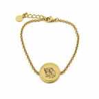Pulseira Personalizada Redonda Trabalhada c/ Fotografia