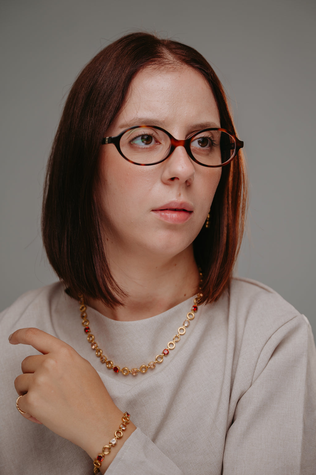 Colar Rubina