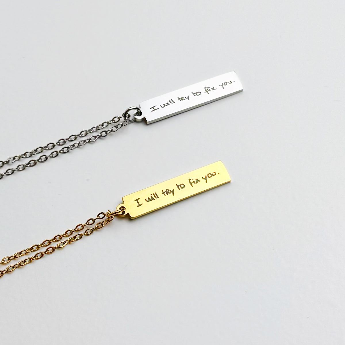 Colar Manuscrito Personalizado