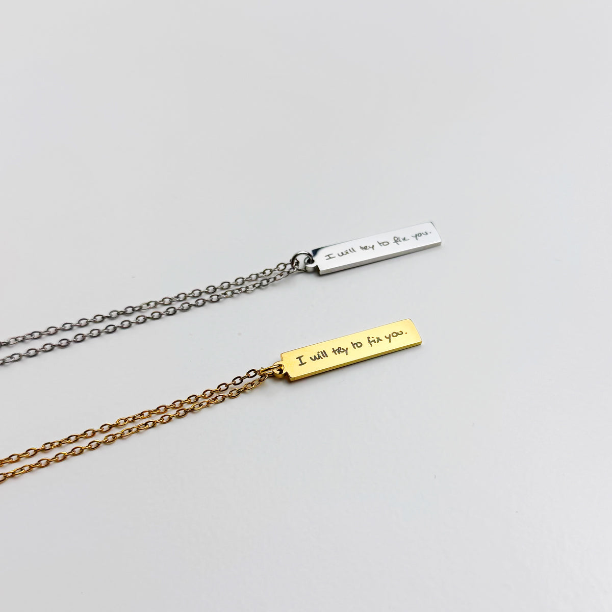 Colar Manuscrito Personalizado