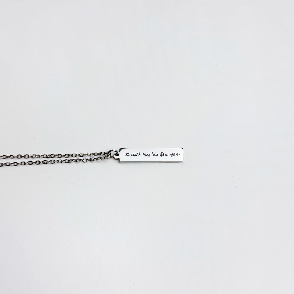 Colar Manuscrito Personalizado