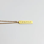 Colar Manuscrito Personalizado
