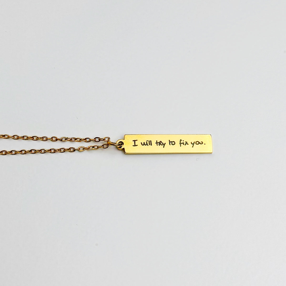 Colar Manuscrito Personalizado