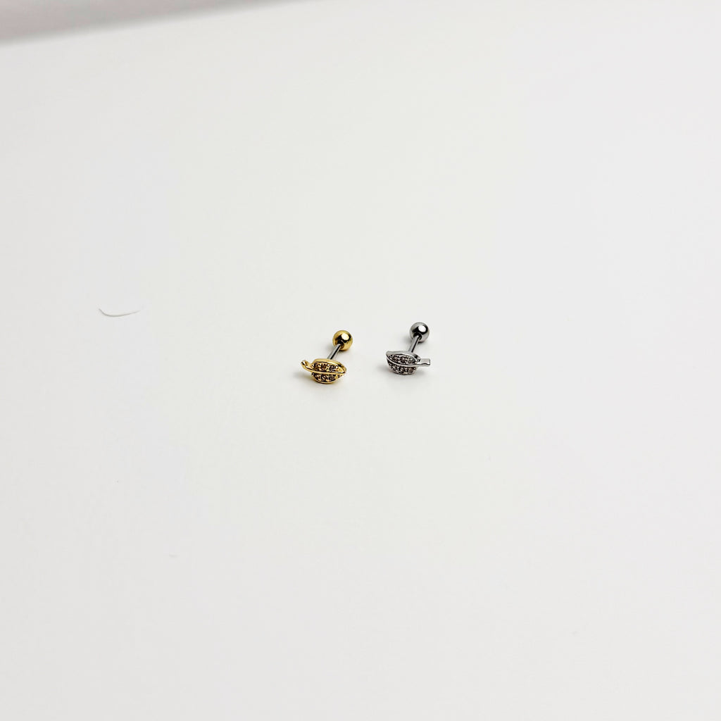 Pircing Folha Brilhantes