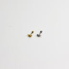 Pircing Folha Brilhantes