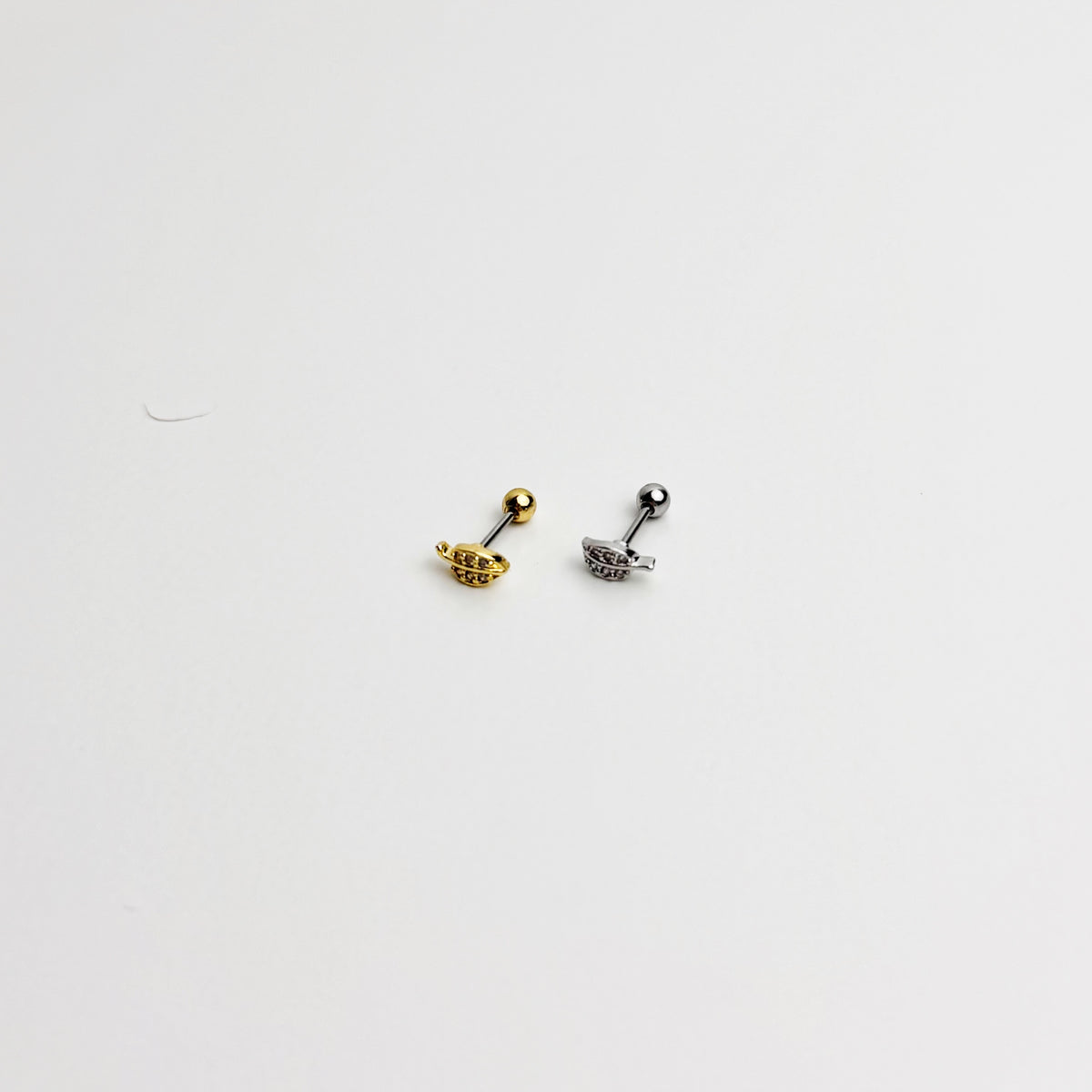 Pircing Folha Brilhantes