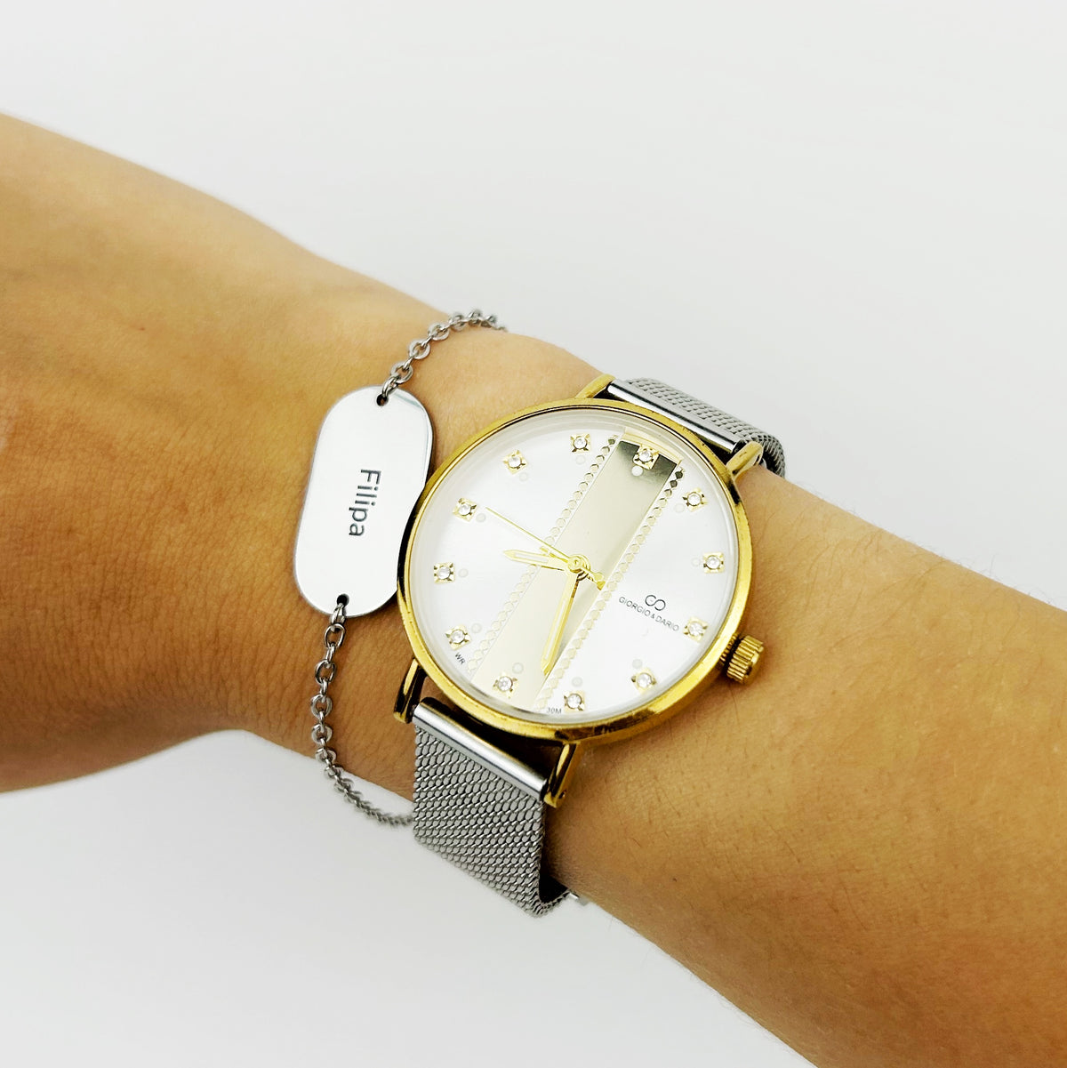 Pulseira Personalidade Gravada
