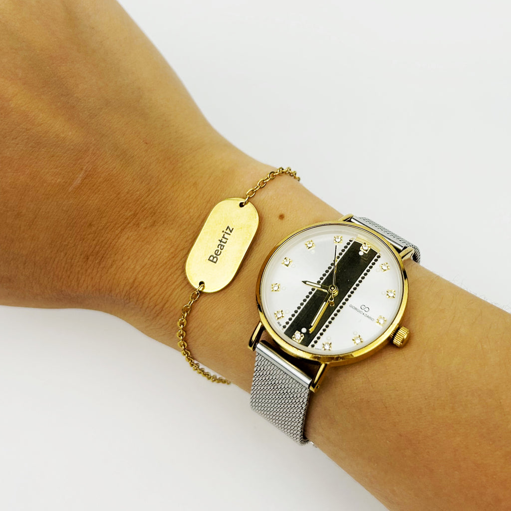 Pulseira Personalidade Gravada