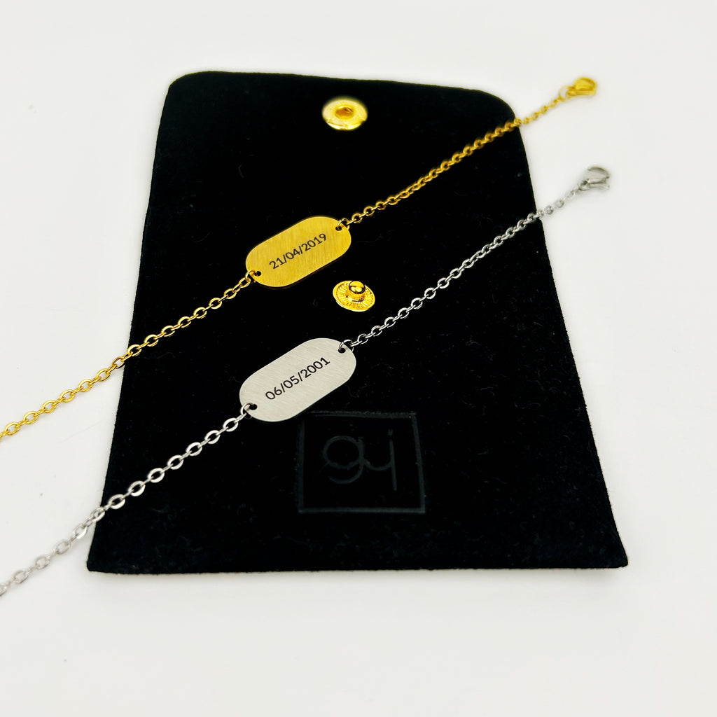 Pulseira Personalidade Gravada